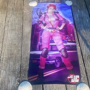 Janine from The Real Ghostbusters by Jeff Chapman poster art